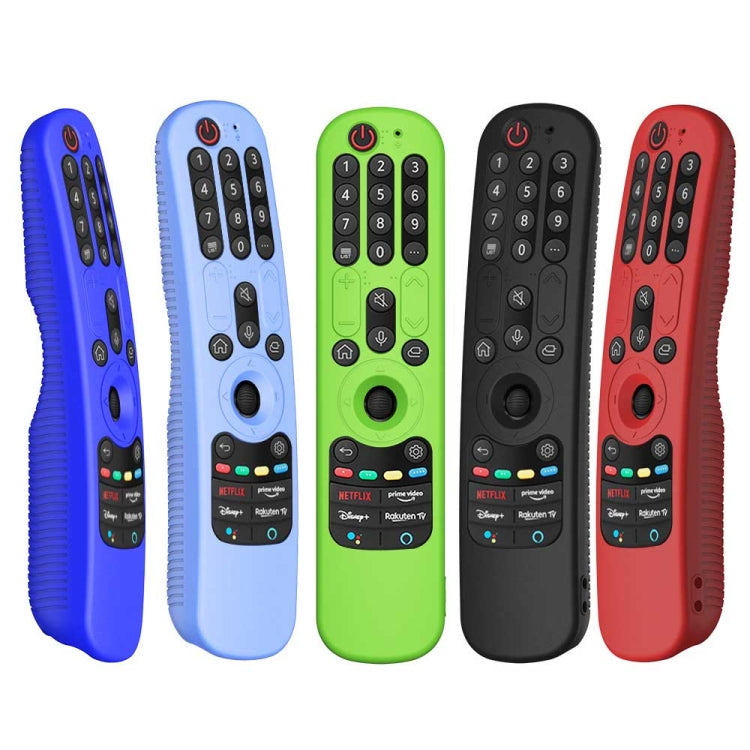 Funda protectora de silicona para mando a distancia de TV LG An-MR21GC / AN-MR21N / AN-MR21GA, Y36 Black, Y36 Blue, Y36 Red, Y36 Luminous Blue, Y36 Luminous Green