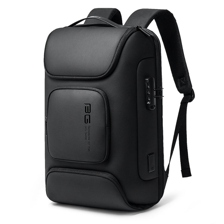BANGE BG-7216plus Mochila de viaje impermeable antirrobo para hombres Bolsa para computadora portátil de 15.6 pulgadas, BG-7216plus (Black), BG-7216plus (Grey)