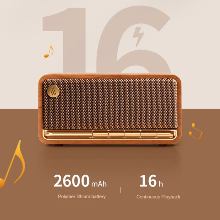 Edifier M230 Retro Classic Escritorio Portátil Inalámbrico Bluetooth 5.0 Altavoz de madera, M230