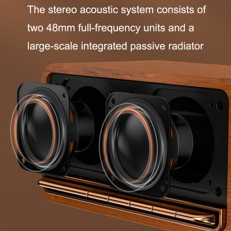 Edifier M230 Retro Classic Escritorio Portátil Inalámbrico Bluetooth 5.0 Altavoz de madera, M230