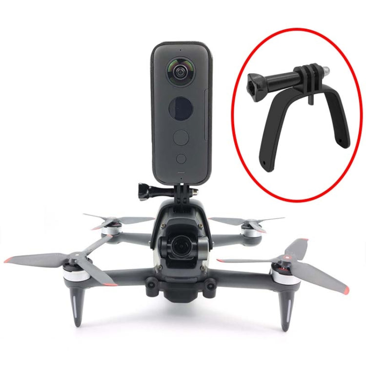 Soporte de adaptador de expansión superior Soporte de cámara deportiva, For DJI FPV