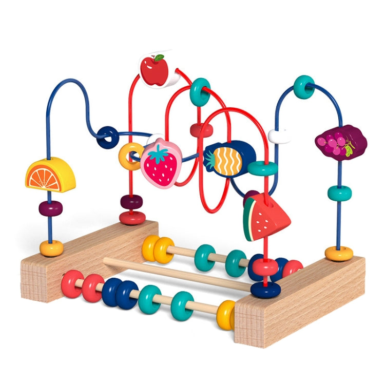 Cuentas para niños alrededor de juguetes de bloques de rompecabezas multifuncionales, estilo:, Cupid Fruit, Cupid Animal, Animal, Ocean, Traffic