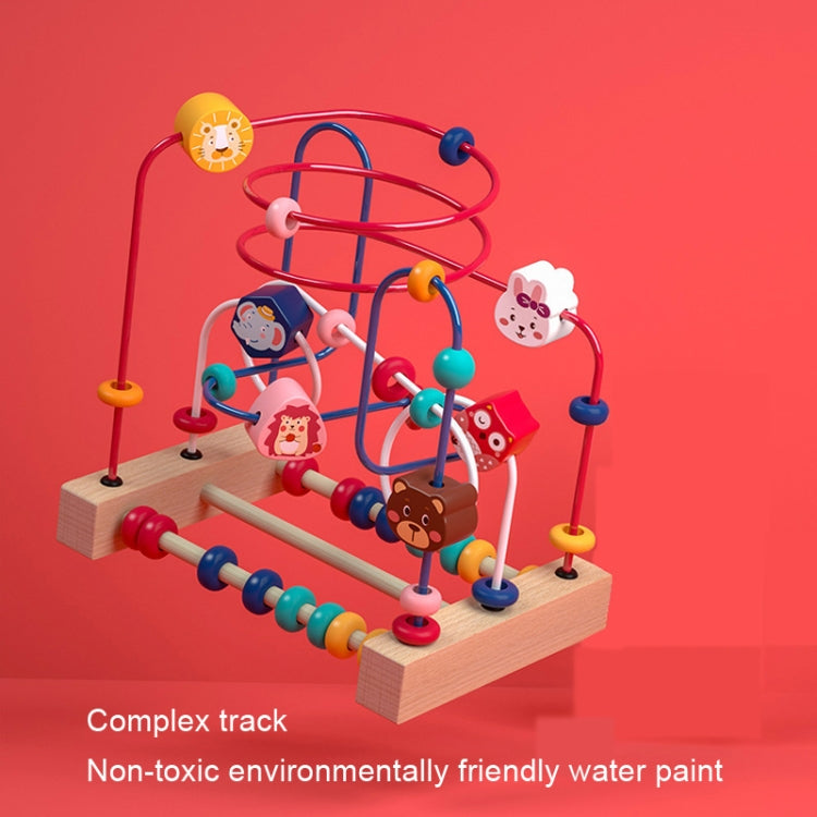 Cuentas para niños alrededor de juguetes de bloques de rompecabezas multifuncionales, estilo:, Cupid Fruit, Cupid Animal, Animal, Ocean, Traffic