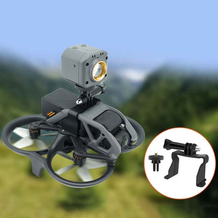 Para DJI Avata CQT Adaptador de expansión superior Soporte de cámara deportiva, For DJI Avata