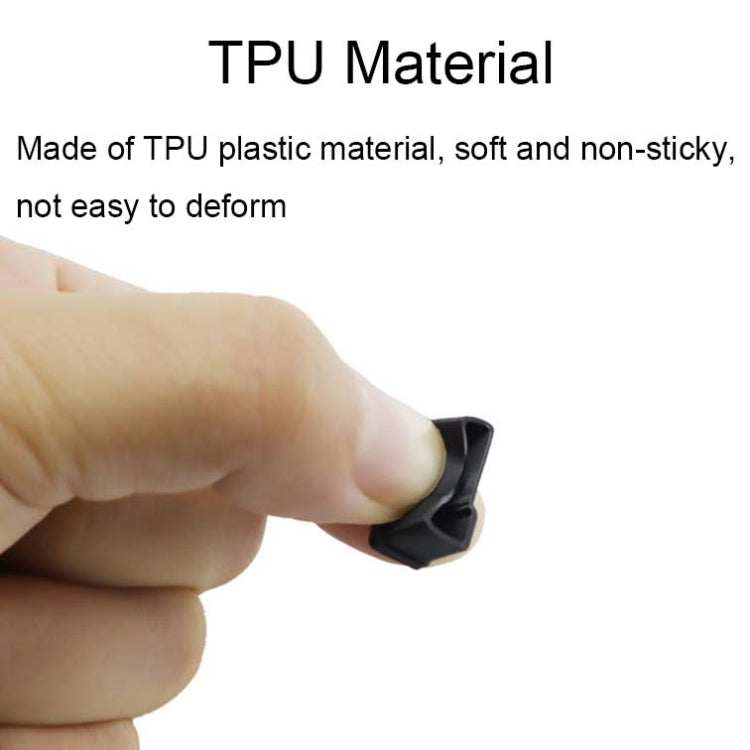 Para DJI Avata CQT 913407 Cuerpo de la batería Contacto TPU Tapones a prueba de polvo Cubierta de protección contra la humedad, 4PCS/Set