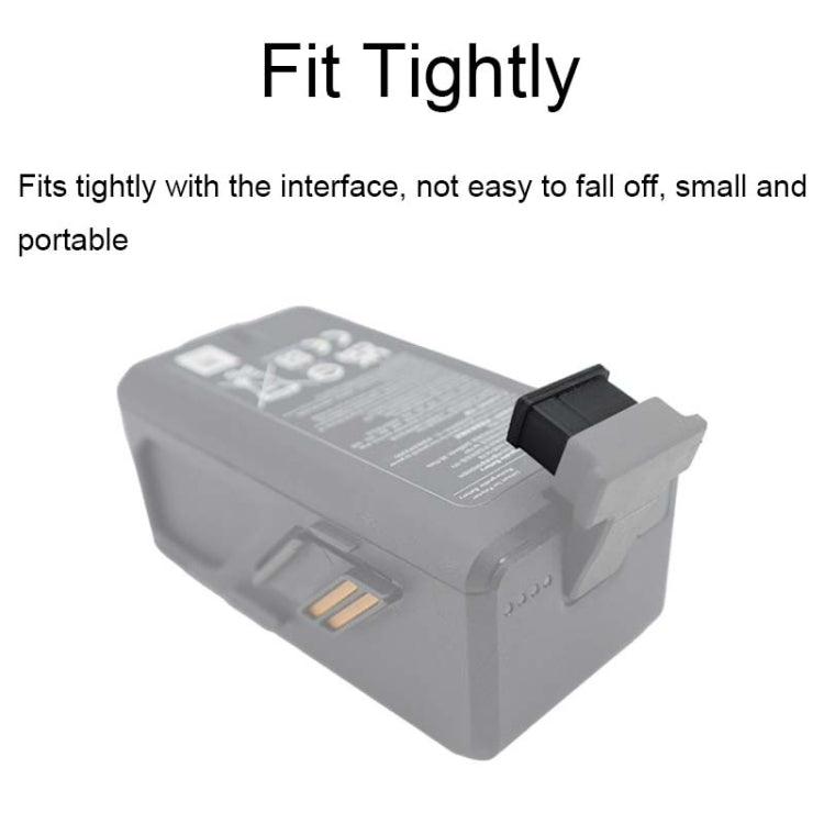Para DJI Avata CQT 913407 Cuerpo de la batería Contacto TPU Tapones a prueba de polvo Cubierta de protección contra la humedad, 4PCS/Set