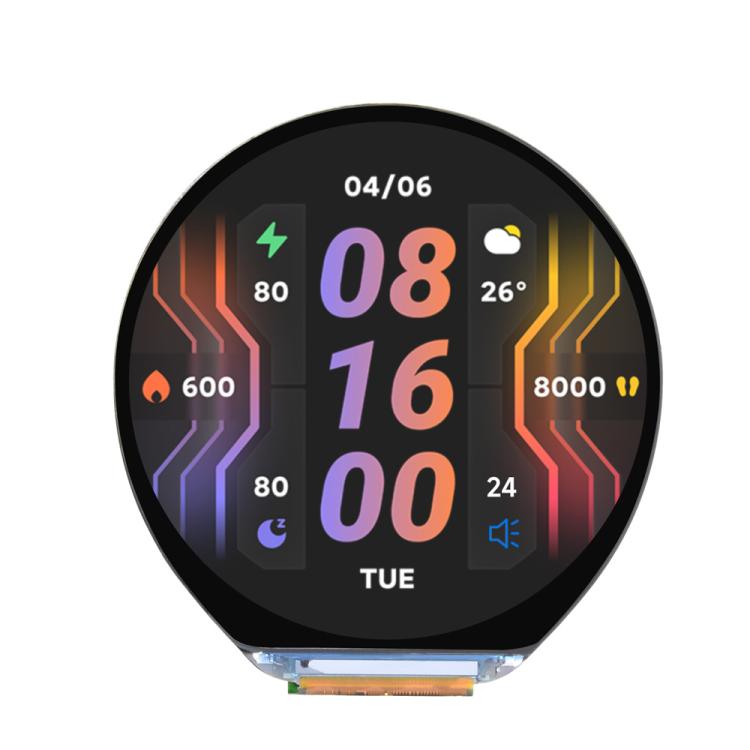 Placa de desarrollo Waveshare ESP32-S3R8 de 1,46 pulgadas con pantalla táctil redonda, resolución 412×412, compatible con WiFi y Bluetooth., Without Cover Glass, With Cover Glass, With Widened Cover Glass