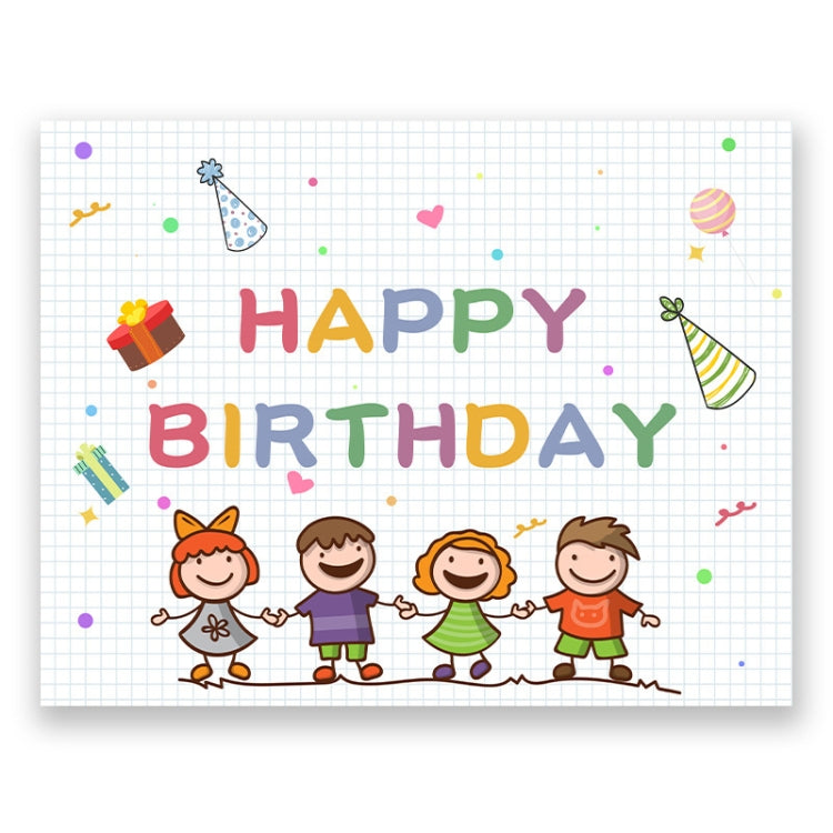 Fondo de fiesta de cumpleaños Decoración de tela Tela de tiro, 90x70cm, 125x100cm