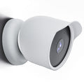 Para la cubierta protectora resistente al agua de silicona para cámara Google Nest para exteriores, For Google Nest White, For Google Nest Black