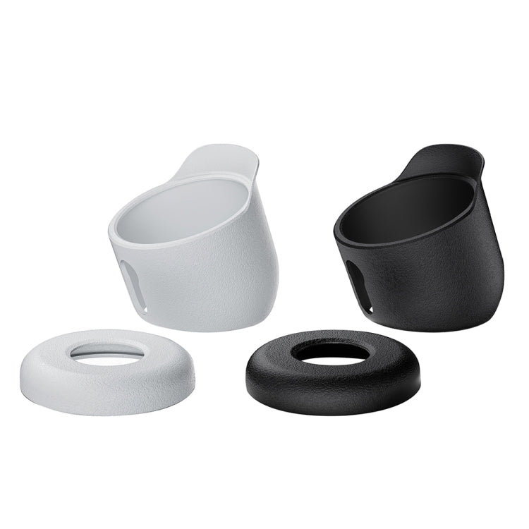 Para la cubierta protectora resistente al agua de silicona para cámara Google Nest para exteriores, For Google Nest White, For Google Nest Black