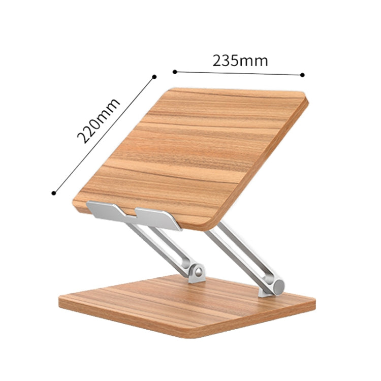 AP-2DP Soporte de soporte para computadora portátil de tableta de madera elevable de escritorio, AP-2DP