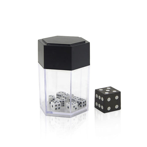 5 uds explotar dados de explosión trucos de magia fáciles para niños accesorio mágico novedad juguete divertido, Explode Explosion Dice, Explode Explosion Dice Black White
