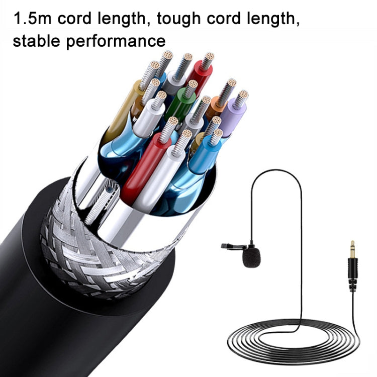 Para micrófono Lavalier de cámara inalámbrica Rode, longitud 1,5 m, LM16