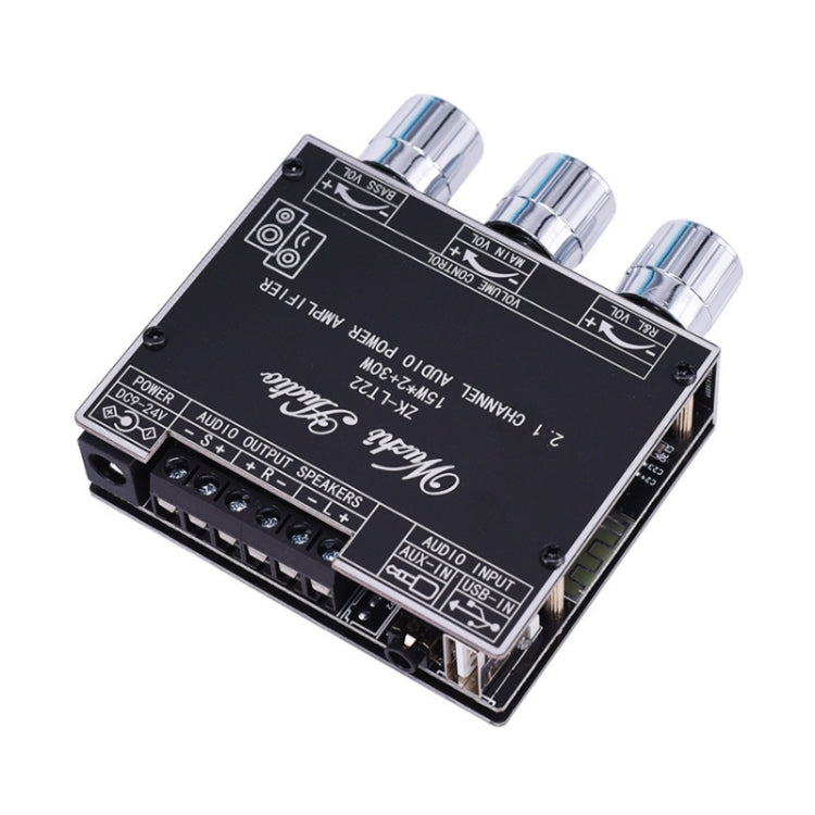 Módulo amplificador receptor de audio Bluetooth TWS de 2.1 canales con subwoofer, LT22 15W+30W, LT23 50W+100W