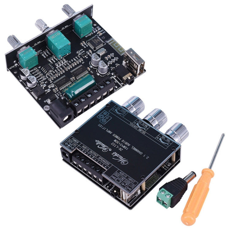 Módulo amplificador receptor de audio Bluetooth TWS de 2.1 canales con subwoofer, LT22 15W+30W, LT23 50W+100W