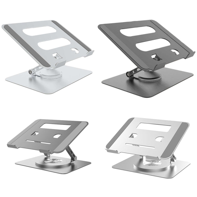 Soporte de enfriamiento para computadora portátil giratorio plegable de escritorio multifuncional, especificaciones:, SP-086 (Silver), SP-086 (Gray), SP-88 (Silver), SP-88 (Gray)