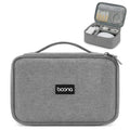 Bolsa de almacenamiento digital con cable de datos para auriculares multifuncional Baona, especificaciones:, Single-layer (Gray), Single-layer (Black), 2-layer (Gray), 2-layer (Black), Single-Layer Box (Gray), Single-Layer Box (Black), 2-layer Box (Gra...