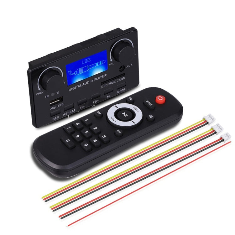 Placa base de altavoz D008BT, placa decodificadora LCD Bluetooth, placa amplificadora de reproducción de disco U, D008BT