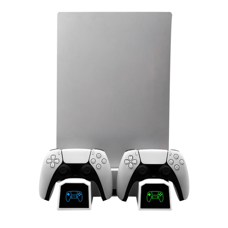 SYP5-5088 Ventilador de enfriamiento de carga dual con manija PS5 con estante de almacenamiento de discos, SYP5-5088
