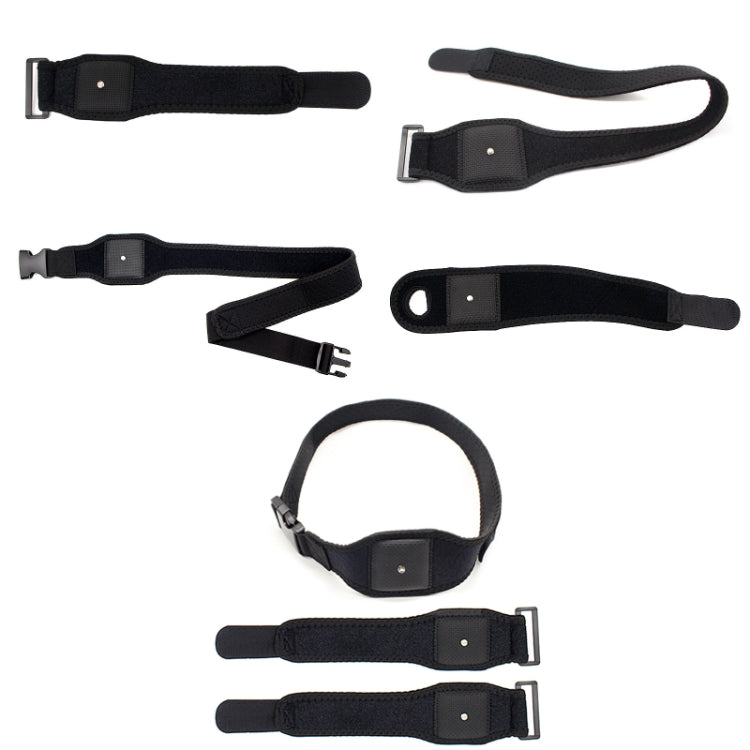 Para HTC Vive Tracker VR Game Tracker Correa Accesorios, Estilo:, Foot/Wrist Straps, Headband, Belt, Palm Straps, 2 Wristband+1 Belt