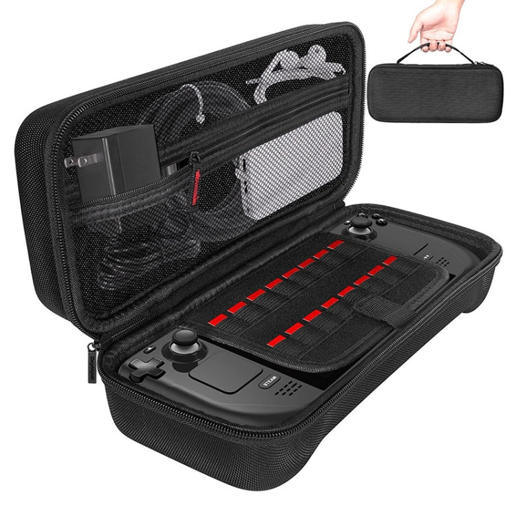 Bolsa de almacenamiento para consola de juegos Steam Deck, bolsa dura de tela Oxford de mano EVA, Storage Hard Bag