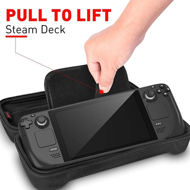 Bolsa de almacenamiento para consola de juegos Steam Deck, bolsa dura de tela Oxford de mano EVA, Storage Hard Bag