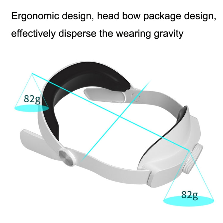 Para Oculus Quest 2 VR SHINECON OS01 Correa ajustable todo en uno para la cabeza Accesorios VR, OS01 Head Strap