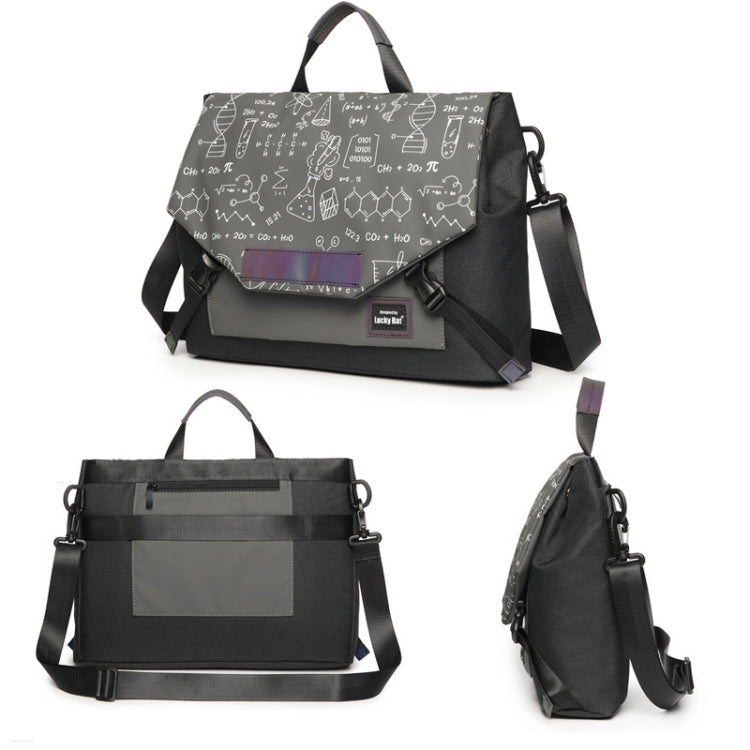 LUCKYBAT Laptop Bag Airbag Anti-drop Crossbody Bolso, S 13.3-16 Inch, L 16 Inch