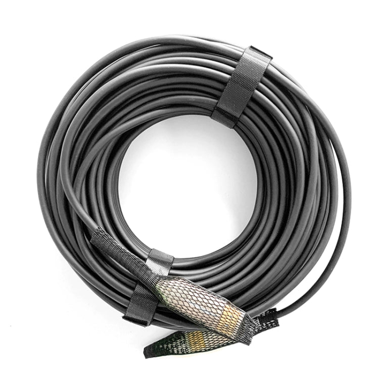 2.0 Versión HDMI Fibra óptica Línea 4K Ultra High Clear Line Monitor Cable de conexión, Longitud:, 10m, 15m, 20m, 25m, 30m, 35m, 40m, 50m, 60m With Shaft, 70m With Shaft, 80m With Shaft, 90m With Shaft, 100m With Shaft, 150m With Shaft, 200m With Shaft