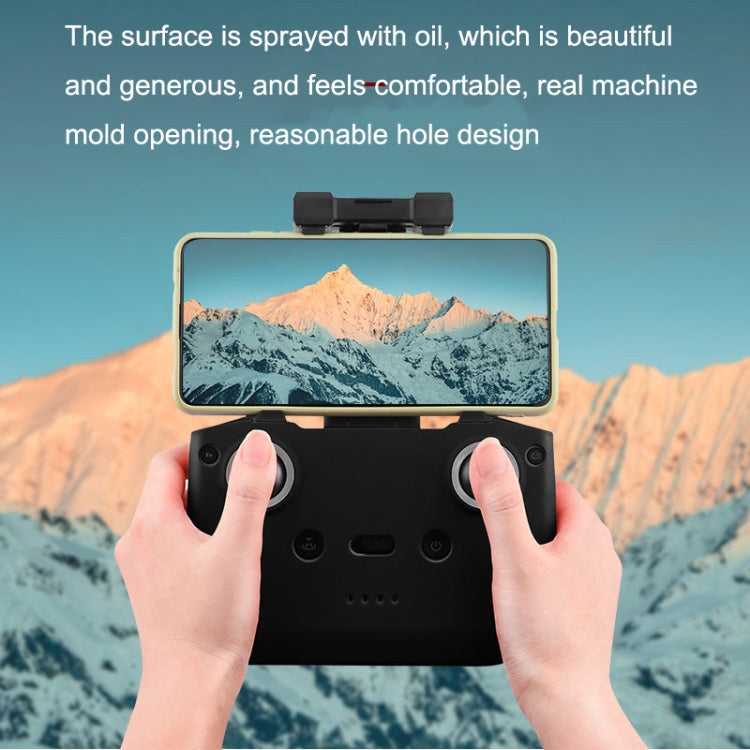 BRDRC DJI-7559 para DJI Mavic 3 / Mini 3 / 3 Pro Funda protectora de silicona para control remoto, For DJI Mavic 3 / Mini 3 / 3 Pro(Black), For DJI Mavic 3 / Mini 3 / 3 Pro(Red), For DJI Mavic 3 / Mini 3 / 3 Pro(Gray)