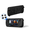 Funda protectora antideslizante de silicona para Steam Deck V V4-1 para consolas de bolsillo con función de soporte, V4-1Black), V4-1(Red), V4-1(Green), V4-1(Blue)