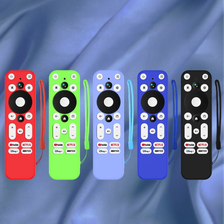 Y55 para ONN Android TV 4K UHD Dispositivo de transmisión Anti-caída Cubierta de control remoto de silicona