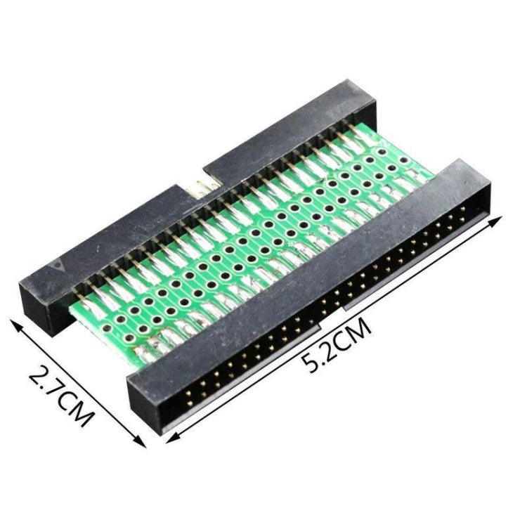 Adaptador de 2,5 pulgadas de disco electrónico IDE macho a macho de 44 pines, 44 Pin Male To Male IDE