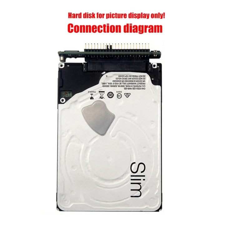 Placa adaptadora de interfaz de disco duro SATA de 2,5 pulgadas a pin IDE44, 90 Degree, 180 Degree
