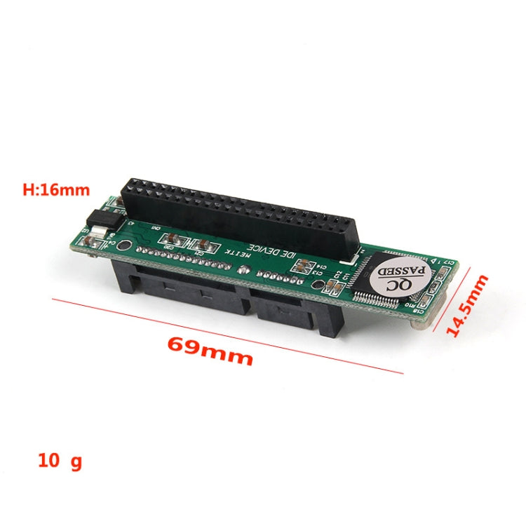 Disco duro para computadora portátil de 2,5 pulgadas IDE de 44 pines a SATA, 44Pin IDE To SATA