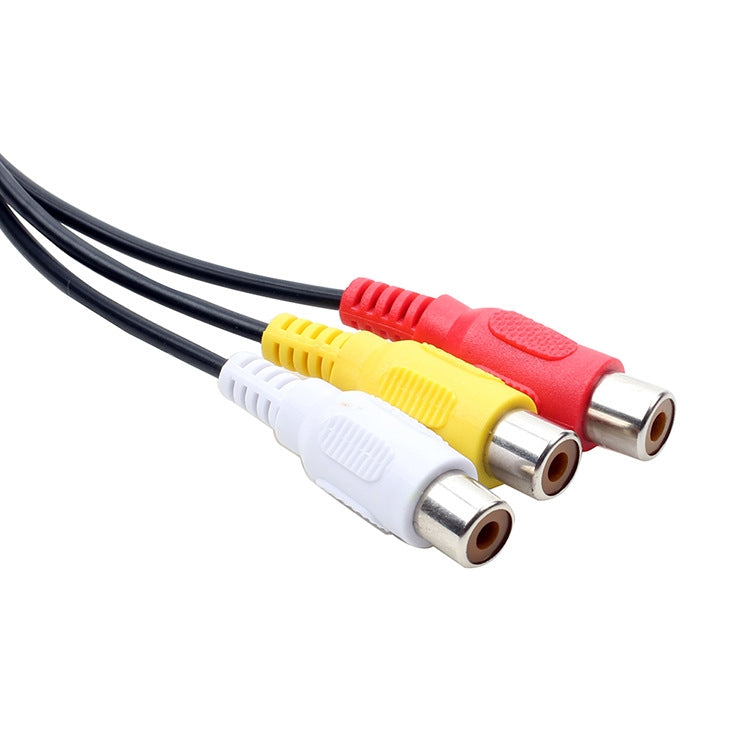 Cable de audio AV USB a 3 RCA Bus 1 macho 3 hembra, 25cm, 1.5m