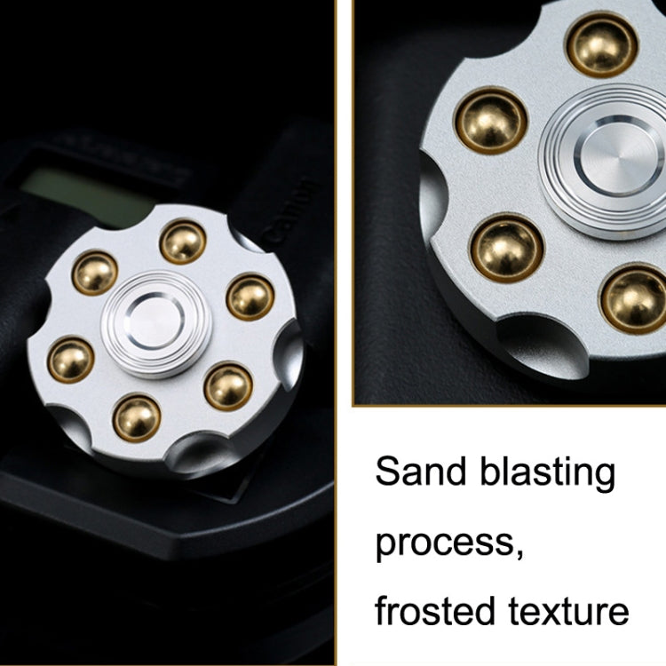 EDC extraíble Fingertip Spinner Revolver Clip Pure Brass Stress Relief Toys, Revolver Clip(Gold), Revolver Clip(Silver), Revolver Clip(Black)