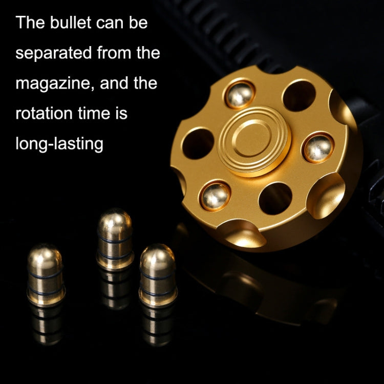 EDC extraíble Fingertip Spinner Revolver Clip Pure Brass Stress Relief Toys, Revolver Clip(Gold), Revolver Clip(Silver), Revolver Clip(Black)