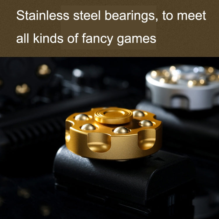 EDC extraíble Fingertip Spinner Revolver Clip Pure Brass Stress Relief Toys, Revolver Clip(Gold), Revolver Clip(Silver), Revolver Clip(Black)