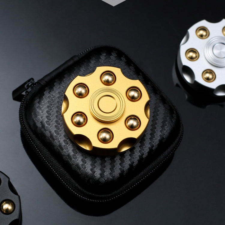 EDC extraíble Fingertip Spinner Revolver Clip Pure Brass Stress Relief Toys, Revolver Clip(Gold), Revolver Clip(Silver), Revolver Clip(Black)