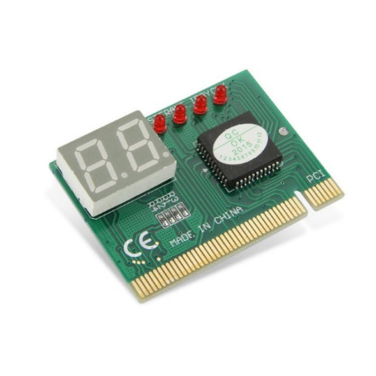 Tarjeta de diagnóstico de falla PCI de placa base de computadora de 2 bits, 2-bit