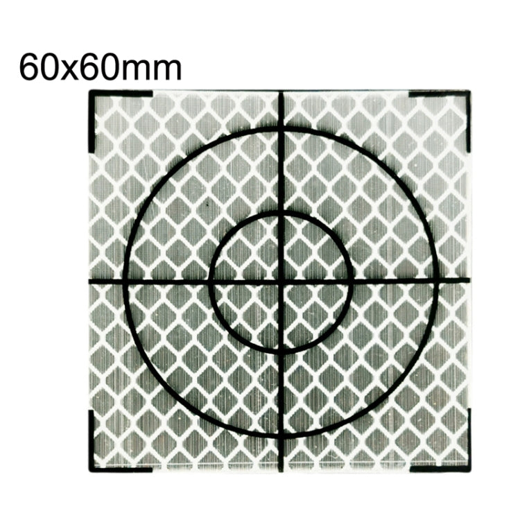 FP001 100 Uds. Pegatina reflectante de mapeo de túnel de diamante, pegatina de punto de medición de seguimiento, tamaño:, 20x20mm, 30x30mm, 40x40mm, 50xx50mm, 60x60mm, 20x20mm With Triangle, 30x30mm With Triangle, 40x40mm With Triangle                 ...