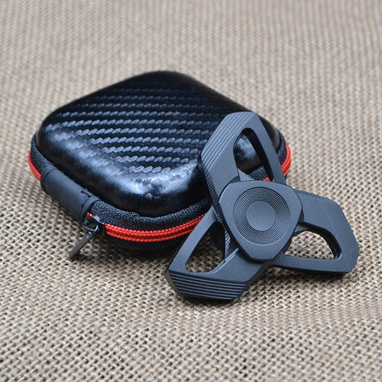 CKFSL Fingertip giroscopia EDC mano Spinner Metal alivio del estrés juguetes, CKFSL(Black), CKFSL(Blue Spots)