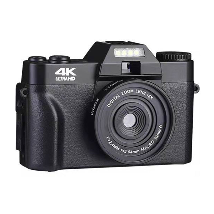 Cámara digital con pantalla plegable retro R10 4K HD 48MP, R10 Simple Version