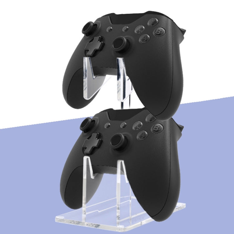 Soporte de almacenamiento de manija de juego de doble capa de acrílico para PS4 / PS5 / PS3, For PS4/ PS5/PS3
