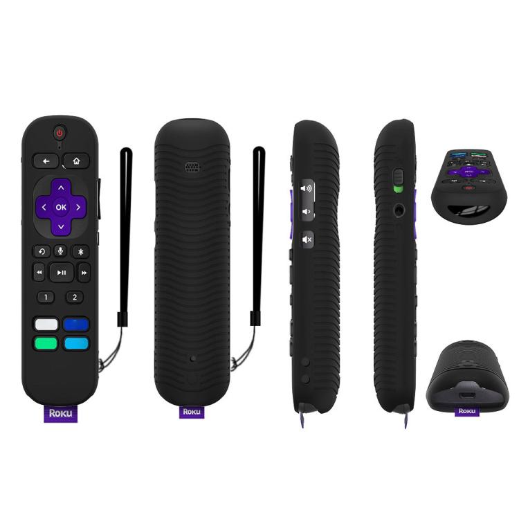 Para TCL Roku Voice Remote Pro Y30 Control remoto Funda protectora de silicona a prueba de golpes, For TCL Roku Voice Remote Pro(Black), For TCL Roku Voice Remote Pro(Orange), For TCL Roku Voice Remote Pro(Red)                                          ...
