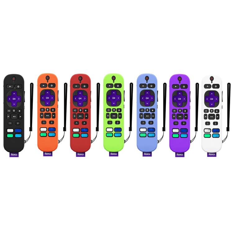 Para TCL Roku Voice Remote Pro Y30 Control remoto Funda protectora de silicona a prueba de golpes, For TCL Roku Voice Remote Pro(Black), For TCL Roku Voice Remote Pro(Orange), For TCL Roku Voice Remote Pro(Red)                                          ...