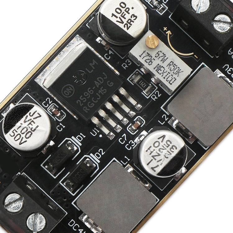 LM2596-ADJ DC-DC Módulo de potencia reductor ajustable 4V-40V a 1.23-35V 3A Placa de estereotipo, LM2596-ADJ 4V-40V To 1.23-35V