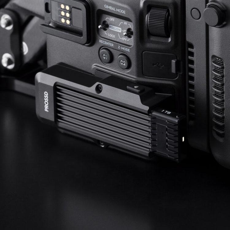 Accesorios originales de transferencia de imágenes de unidad de estado sólido externa DJI PROSSD 1TB, External Solid State Driv