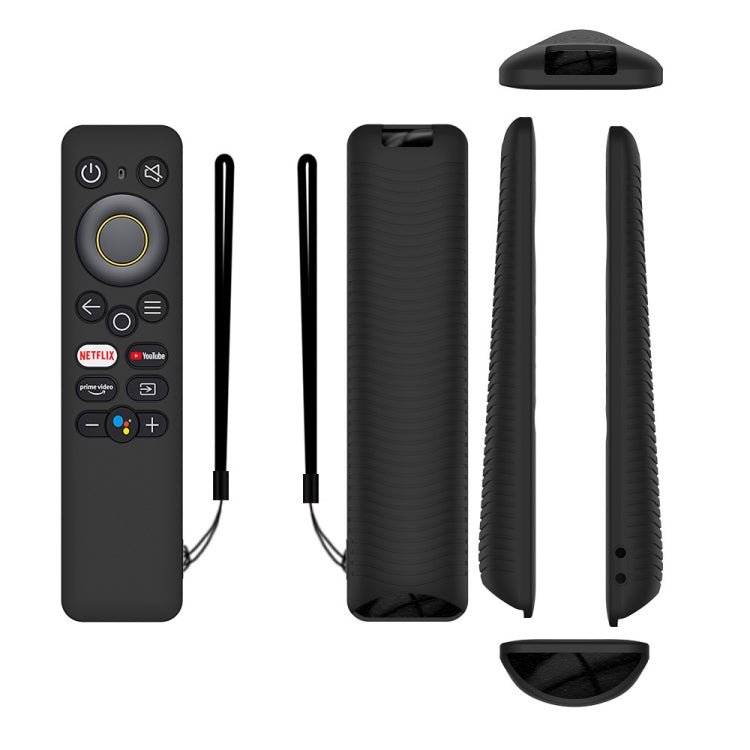 Para Realme 32/43 pulgadas Y41 TV Control remoto Funda protectora de silicona anticaída todo incluido